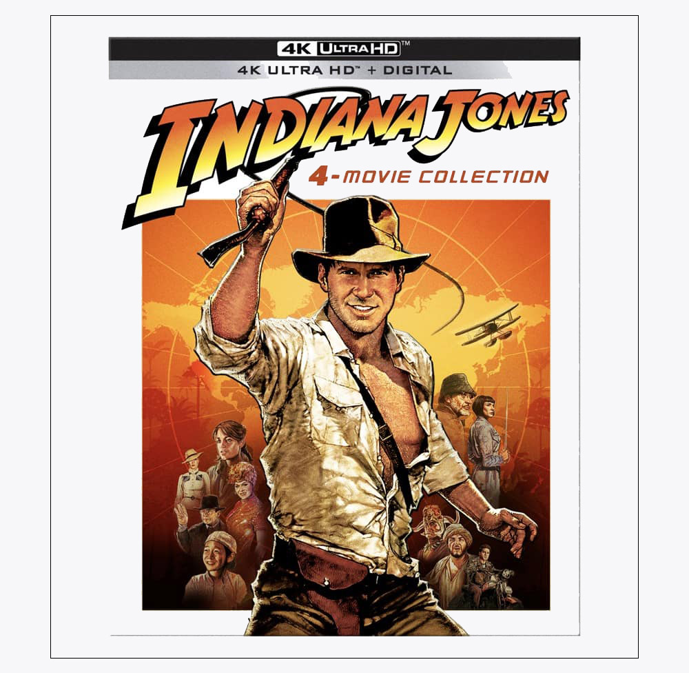 Indiana Jones 4K Box Art