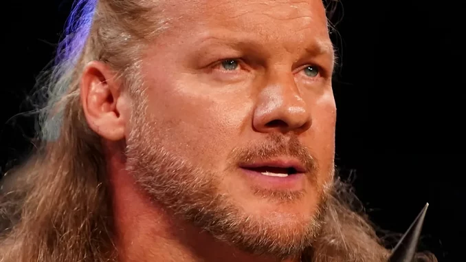 Nahaufnahme des Gesichts von Chris Jericho
