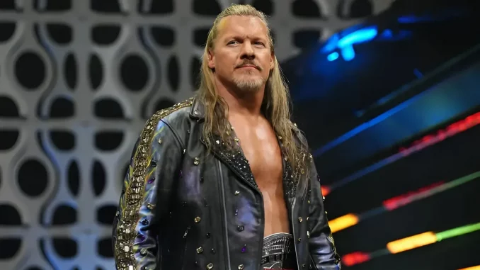 Chris Jericho blickt von der Stage ins Publikum