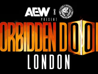 Logo des AEW Forbidden Door London Pay-per-Views
