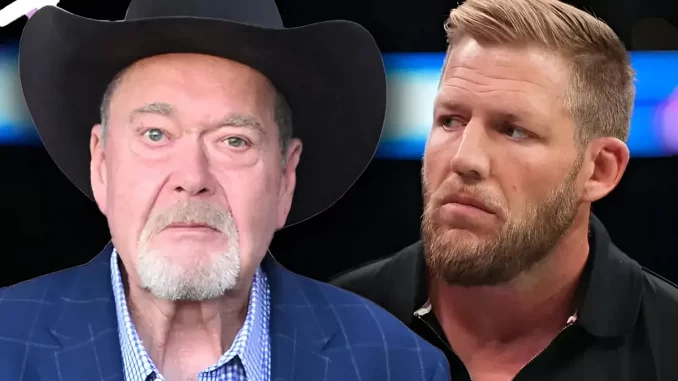 Jim Ross und Jake Hagger auf einem Bild