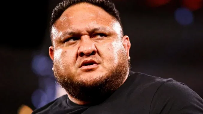 Samoa Joe ist aufgebracht