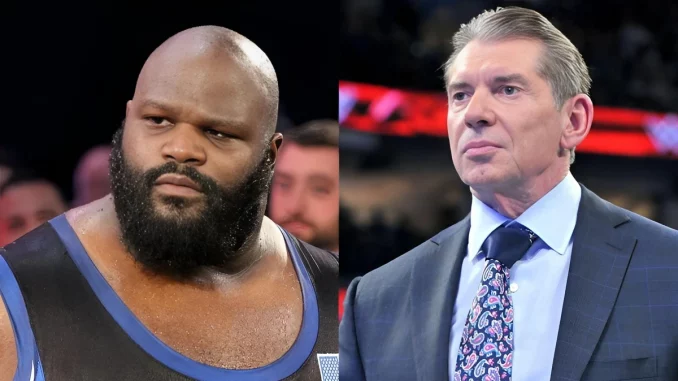Mark Henry rechts und Vince McMahon links auf dem Bild