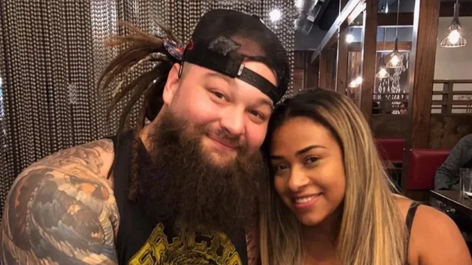 Bray Wyatt vor seinem Tod mit seiner Lebensgefährtin JoJo Offerman