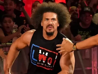 Carlito stürmt zum WWE Ring