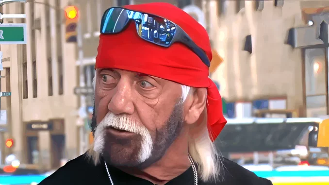 Hulk Hogan wird interviewt