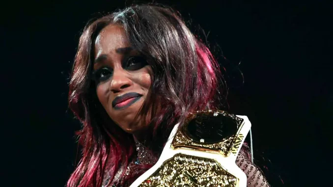 Naomi hielt eine sichtlich bewegte Rede