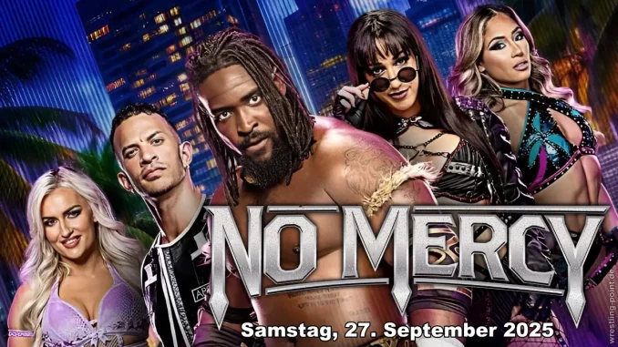 Offizielles WWE NXT No Mercy 2025 Promotion Poster