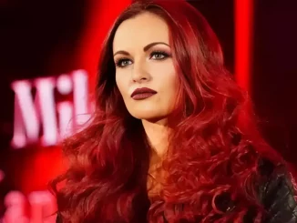 Maria Kanellis mit ernstem Blick