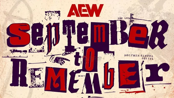 Offizielles AEW September to Remember Showlogo