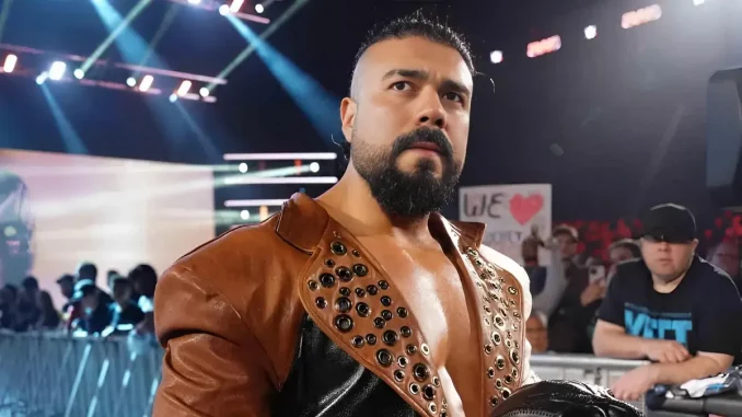 Andrade macht sich auf den Weg zum WWE-Ring