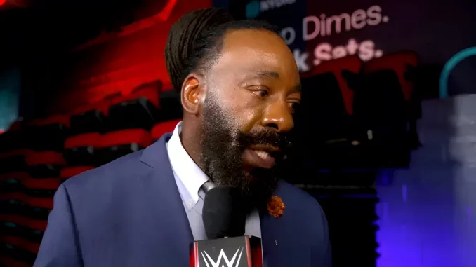 Booker T wird interviewt
