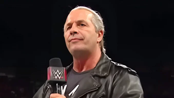 Bret Hart wirkt unzufrieden