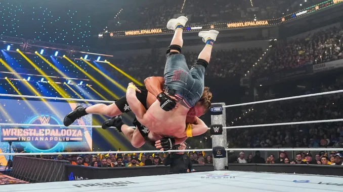 Brock Lesnar slammt John Cena bei Wrestlepalooza