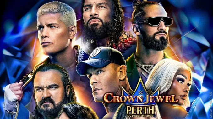Offizielles WWE Crown Jewel 2025 Promotion Poster