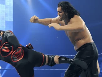 MVP bestreitet ein Match gegen The Great Khali