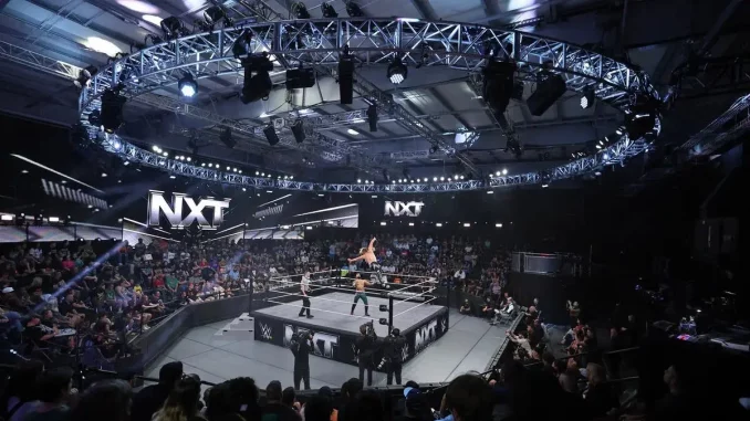 wwe-nxt-arena Blick auf die NXT Arena