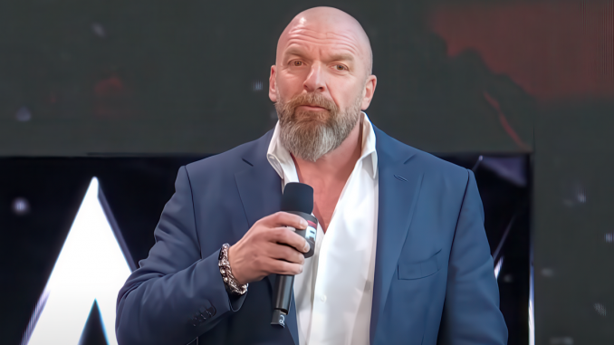 Triple H freut sich auf seine Rede