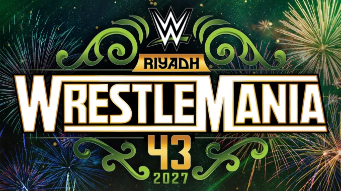 Das offizielle WWE WrestleMania 43 Logo