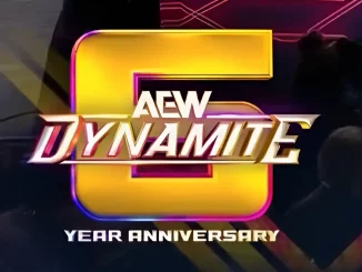 Offizielles AEW Dynamite 6 Jahre Jubiläumslogo