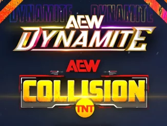 Offizielle AEW Dynamite und AEW Collision Showlogos