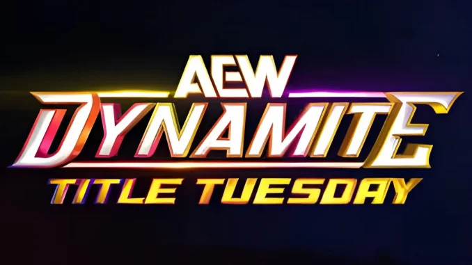 aew-dynamite-title-tuesday-logo Offizielles AEW Dynamite Title Tuesday Showlogo