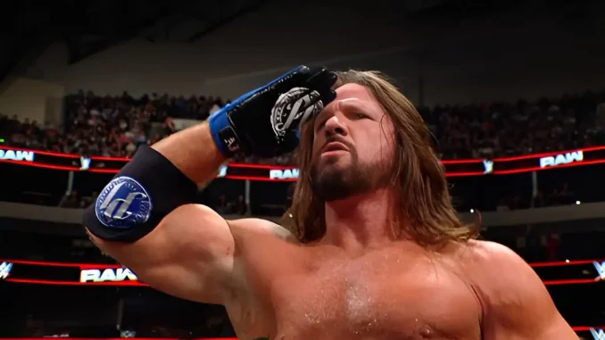 AJ Styles grüßt seine Fans