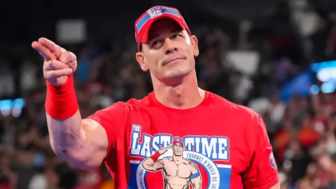 John Cena mit seiner typischen Fingergeste