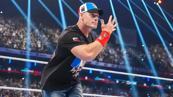 John Cena mit seiner „You Can’t See Me“-Geste