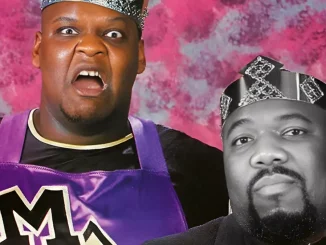 Mabel links und Mo rechts vom Tag Team Men on a Mission