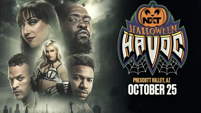 Offizielles Promotion Poster zu WWE NXT Halloween Havoc