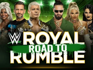 Offizielle WWE Road to Royal Rumble Grafik