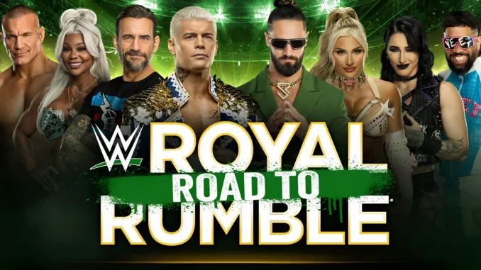 Offizielle WWE Road to Royal Rumble Grafik