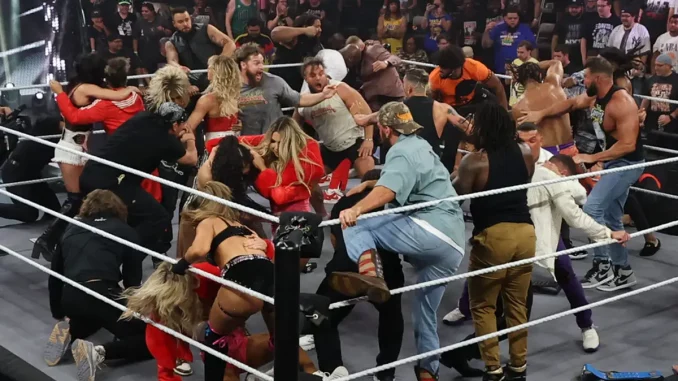 Brawl zwischen NXT & TNA Stars