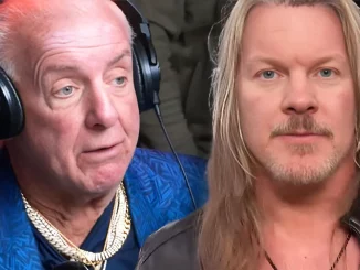 Foto mit Ric Flair (links) und Chris Jericho (rechts)