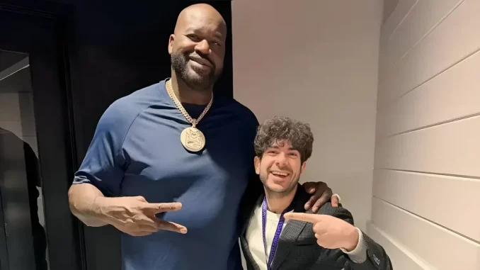Shaquille O’Neal (links) und Tony Khan (rechts)