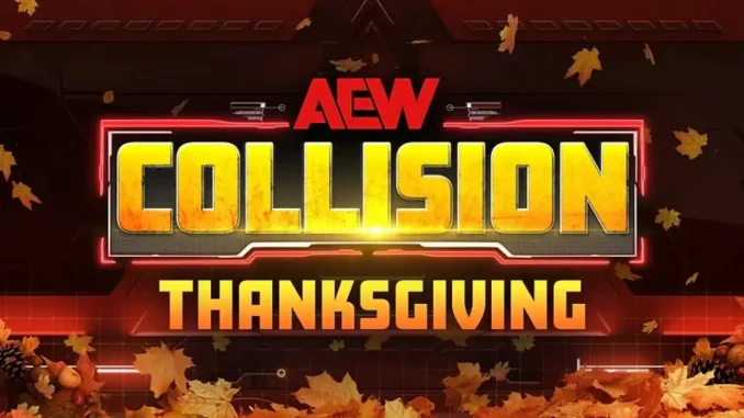 Offizielles AEW Collision Thanksgiving Showlogo