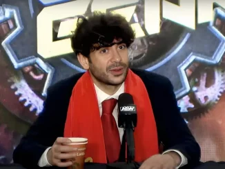 Tony Khan auf der Pressekonferenz zu AEW Full Gear