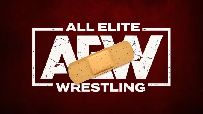AEW Logo mit Pflaster