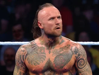 Aleister Black ist erstaunt