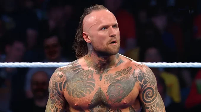 Aleister Black ist erstaunt