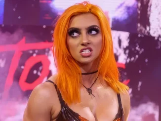 Gigi Dolin sieht verärgert aus