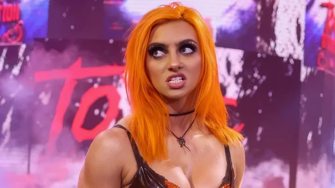 Gigi Dolin sieht verärgert aus