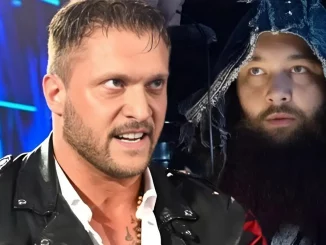 Foto mit Karrion Kross (links) und Bray Wyatt (rechts)