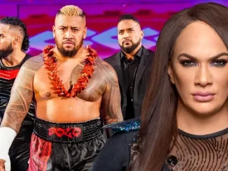 The Bloodline (links) und Nia Jax (rechts)