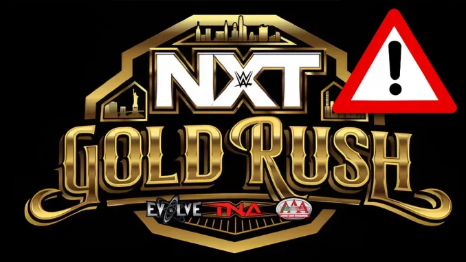 Offizielles NXT Gold Rush Spoiler-Showlogo