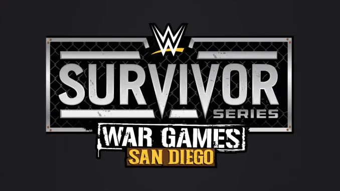 Offizielles WWE Survivor Series WarGames San Diego 2025 Showlogo