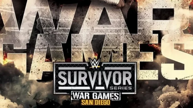 WarGames Promo Grafik für die WWE Survivor Series 2025