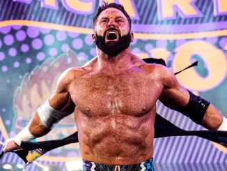 Zack Ryder präsentiert sich auf der WWE-Stage