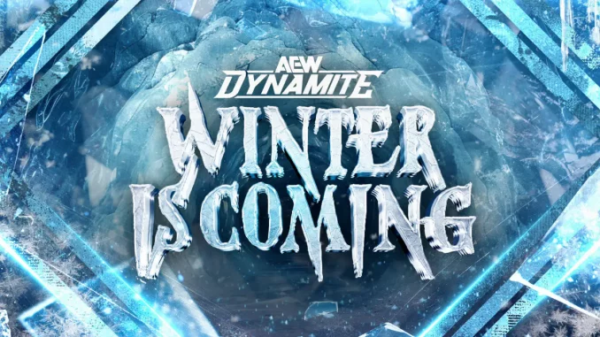 Offizielles AEW Dynamite Winter is Coming Showlogo